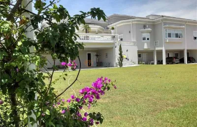 Casa de luxo em condomínio no loteamento alphaville campinas-sp: 5 quartos, 5 suítes, 4 salas, 9 banheiros, 11 vagas de garagem, 1.450,06 m².