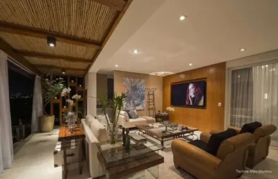Imponente residência de alto padrão em alphaville campinas: 4 quartos, 4 suítes, 4 salas, 5 banheiros, 4 vagas, 490m². venha conferir!
