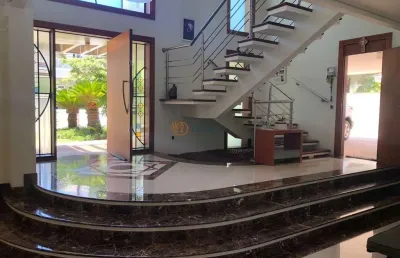 Espetacular casa de alto padrão em condomínio em campinas-sp, loteamento alphaville, 4 suítes, 562,35m² - não perca!