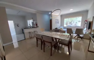 Casa de luxo em condomínio: 3 quartos, 3 suítes, 3 salas, 4 banheiros, 2 vagas na cascata, paulínia-sp - 165m².