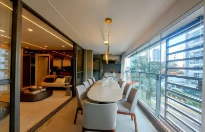 Imperdível oportunidade: apartamento de luxo com 4 quartos e 2 suítes no cambuí, campinas-sp! 157,12 m² e 3 vagas de garagem.
