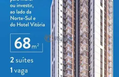 Imperdível: apartamento à venda no cambuí, campinas-sp, 2 quartos, 2 suítes, 3 salas, 3 banheiros, 1 vaga, 68m².
