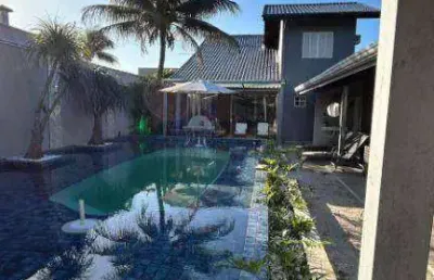 Casa com 6 dormitórios à venda, 276 m² por r$ 2.500.000,00 - morada da praia - bertioga/sp