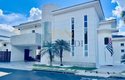 Sobrado de esquina com 4 suítes no residencial villa dos inglezes