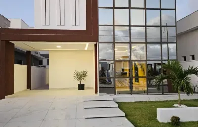 Casa em condomínio fechado com 4 quartos à venda no Gramame, João Pessoa 