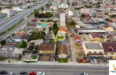 Terreno de 804m2, 2 casas386m2 averbados!!  ideal para empreendiento, por r$960.000,00 em pinhais/p