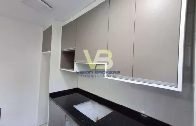 Apartamento semi-mobiliado com 2 dois dormitórios, para locação por r$1.100,00,  bonfim, almirante