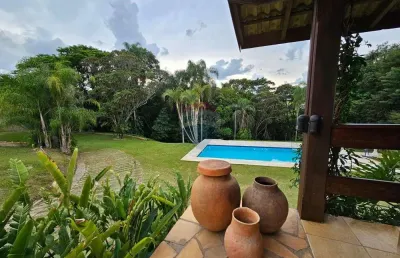 Chácara com casa sede 3 suítes em  bragança paulista sp