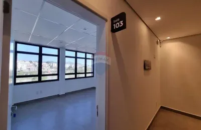 Sala comercial para locação com vista exclusiva para o lago do taboão – bragança paulista-sp