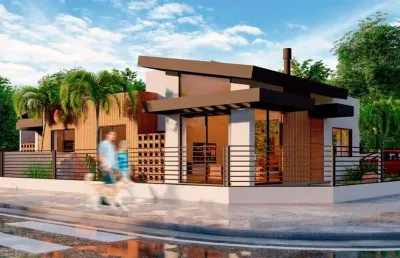Casa para venda em garopaba, ressacada, 2 dormitórios, 1 suíte, 2 banheiros