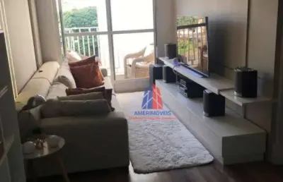 Apartamento com 3 dormitórios à venda, 100 m² por r$ 550.000,00 - jardim glória - americana/sp