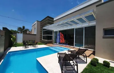Casa com 3 dormitórios à venda, 300 m² por r$ 3.200.000,00 - loteamento residencial jardim villagio ii - americana/sp