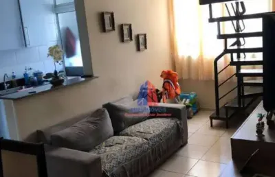 Cobertura com 3 dormitórios à venda, 119 m² por r$ 320.000,00 - vila belvedere - americana/sp