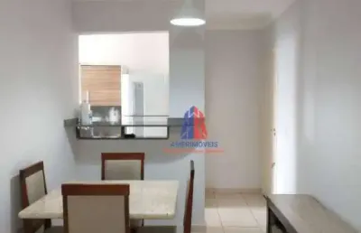 Apartamento com 3 dormitórios à venda, 64 m² por r$ 260.000,00 - jardim bela vista - americana/sp