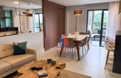 Apartamento com 3 dormitórios à venda, 101 m² por r$ 599.634,00 - jardim dona judith - americana/sp