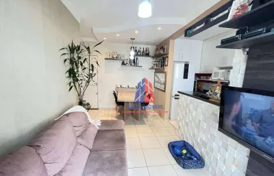 Apartamento com 2 dormitórios à venda, 59 m² por r$ 300.000,00 - vila belvedere - americana/sp