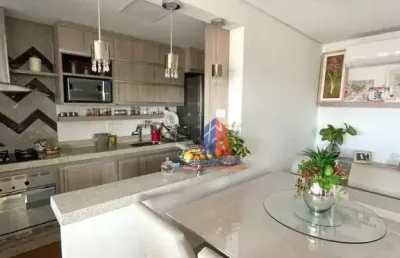 Apartamento com 3 dormitórios à venda, 75 m² por r$ 755.000,00 - vila santa catarina - americana/sp
