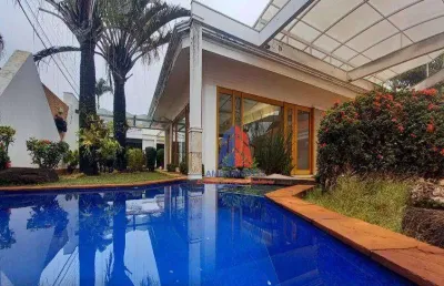 Casa com 4 dormitórios, 467 m² - venda por r$ 4.500.000 ou aluguel por r$ 12.000/mês - iate clube de americana - americana/sp