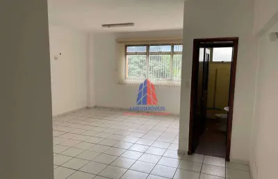 Sala para alugar, 48 m² por r$ 1.251,53/mês - centro - americana/sp
