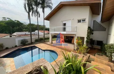 Casa com 3 dormitórios à venda, 340 m² por r$ 2.200.000,00 - jardim ipiranga - americana/sp