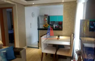 Apartamento com 2 dormitórios à venda, 45 m² por r$ 207.500,00 - jardim bertoni - americana/sp