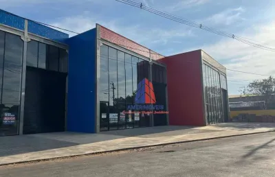 Galpão para alugar, 605 m² por r$ 13.000,00/mês - loteamento industrial nossa senhora de fátima - americana/sp