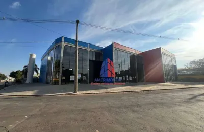 Galpão para alugar, 513 m² por r$ 11.000,00/mês - loteamento industrial nossa senhora de fátima - americana/sp