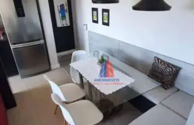Apartamento com 2 dormitórios à venda, 52 m² por r$ 380.000,00 - centro - americana/sp