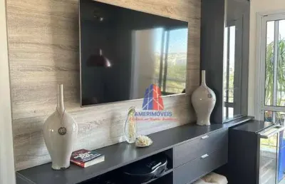 Apartamento com 2 dormitórios à venda, 57 m² por r$ 373.000 - jardim são domingos - americana/sp