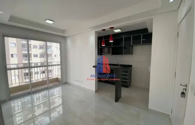 Apartamento com 2 dormitórios à venda, 45 m² por r$ 280.000,00 - cariobinha - americana/sp