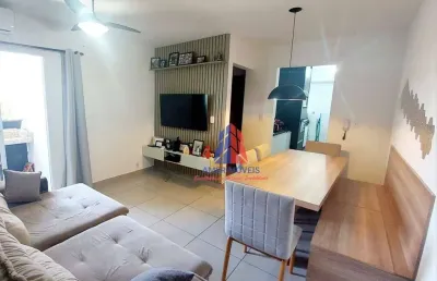 Apartamento com 2 dormitórios à venda, 58 m² por r$ 290.000,00 - jardim são domingos - americana/sp