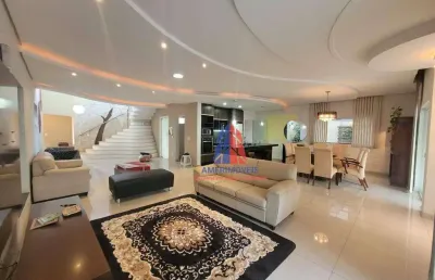 Sobrado com 3 dormitórios para alugar, 290 m² por r$ 8.917,80/mês - jardim imperador - americana/sp