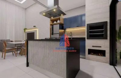 Casa com 2 dormitórios à venda, 105 m² por r$ 490.000,00 - loteamento residencial pacaembu - americana/sp