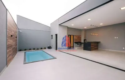 Casa com 3 dormitórios à venda, 194 m² por r$ 880.000,00 - jardim dos lagos - nova odessa/sp