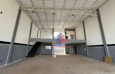 Salão para alugar, 338 m² por r$ 6.229,00/mês - dodson - santa bárbara d'oeste/sp