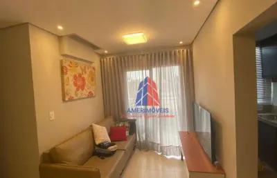Apartamento com 3 dormitórios à venda, 68 m² por r$ 460.000,00 - jardim terramérica i - americana/sp
