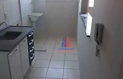 Apartamento com 2 dormitórios à venda, 50 m² por r$ 205.000,00 - chácara letônia - americana/sp