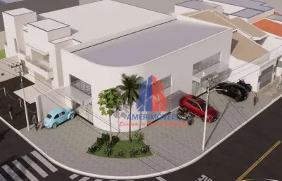 Salão para alugar, 284 m² por r$ 12.180,00/mês - jardim terramérica i - americana/sp