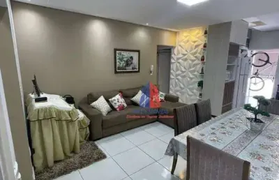 Apartamento com 2 dormitórios à venda, 74 m² por r$ 330.000,00 - jardim terramérica iii - americana/sp