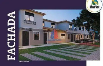 Casa com 2 dormitórios à venda, 44 m² por r$ 265.800,00 - pacaembu - americana/sp