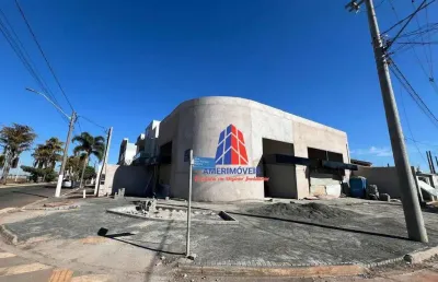 Salão para alugar, 143 m² por r$ 5.060,00/mês - jardim terramérica i - americana/sp