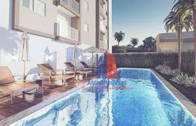 Apartamento com 2 dormitórios à venda, 55 m² por r$ 330.000,00 - jardim são domingos - americana/sp