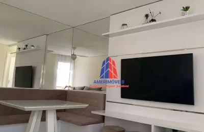 Apartamento com 2 dormitórios à venda, 48 m² por r$ 230.000 - joias de santa bárbara - santa bárbara d'oeste/sp
