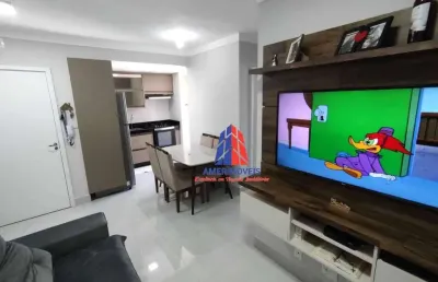 Apartamento com 2 dormitórios à venda, 55 m² por r$ 330.000 - jardim dona regina - santa bárbara d'oeste/sp
