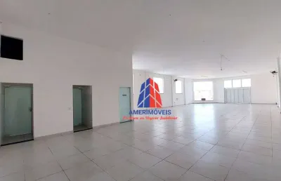 Salão para alugar, 246 m² por r$ 8.267,00/mês - vila são pedro - americana/sp