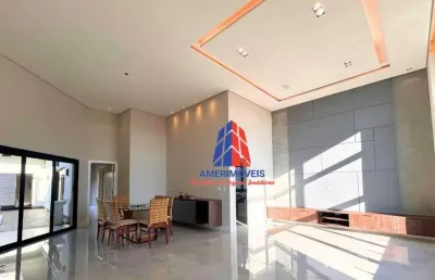 Casa com 3 dormitórios, 250 m² - venda por r$ 2.500.000,00 ou aluguel por r$ 12.138,00/mês - loteamento residencial jardim villagio - americana/sp