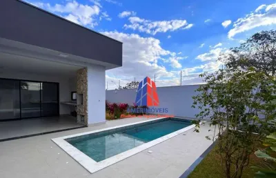Casa com 4 dormitórios à venda, 220 m² por r$ 2.700.000,00 - loteamento residencial jardim villagio - americana/sp