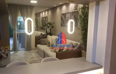 Apartamento com 2 dormitórios à venda, 110 m² por r$ 490.000,00 - vila rehder - americana/sp