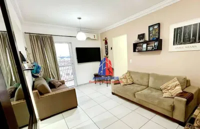Apartamento com 3 dormitórios à venda, 70 m² por r$ 480.000 - jardim santana - americana/sp