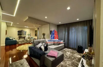 Apartamento com 3 dormitórios à venda, 294 m² por r$ 1.600.000 - centro - americana/sp